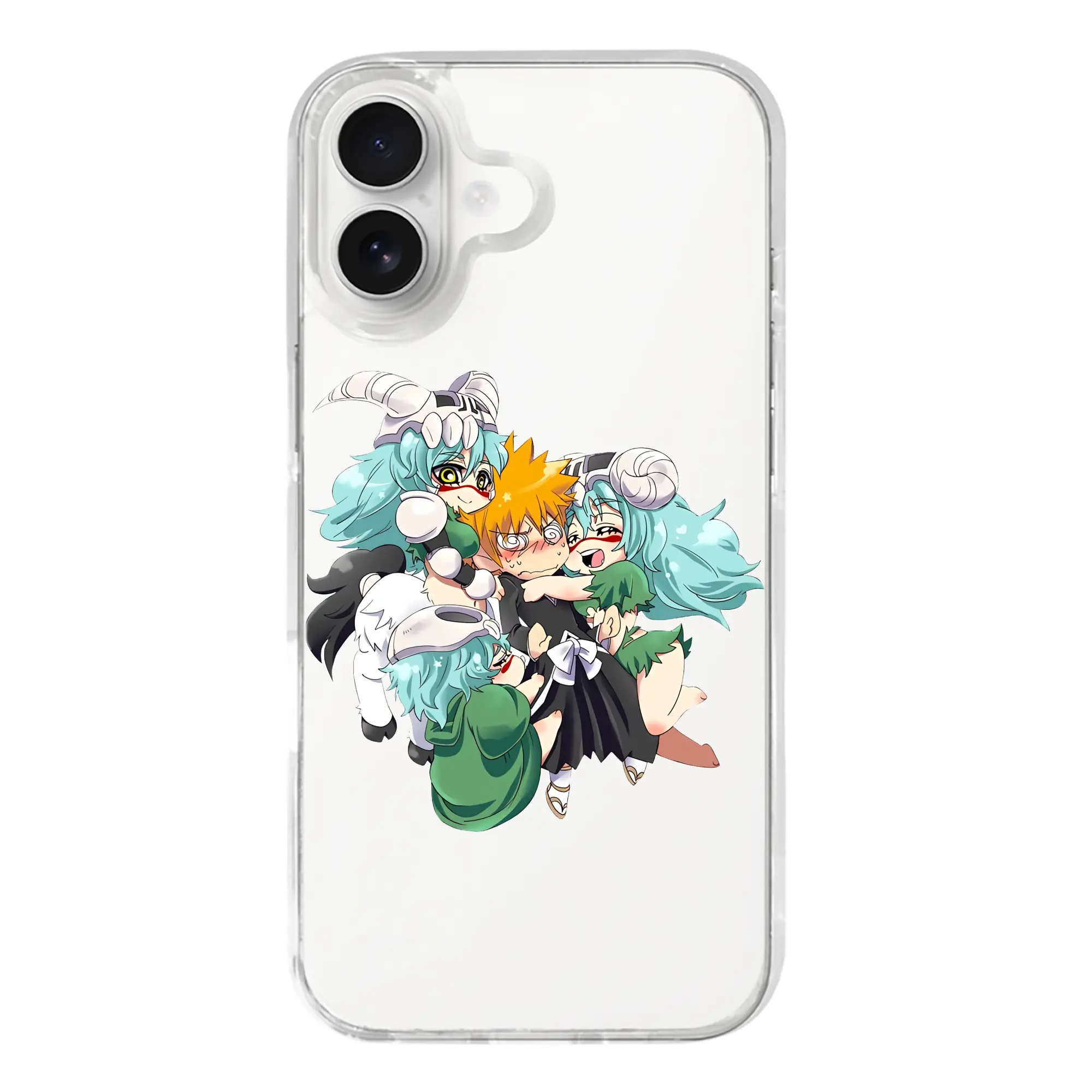 ブリーチ グッズ ネリエル・トゥ・オーデルシュヴァンク - iPhone 17シリーズ 透明スマホケース – 薄型・耐衝撃・精密フィット保護カバー